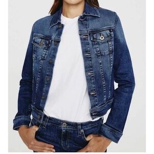 AG Adriano Goldschmied Blue Denim Jacket- XS- $65